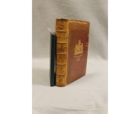 The New Annual Army List and Militia List for 1868, with index, London 1868, 8vo, signature of General Fane, rubbed calf; Rec