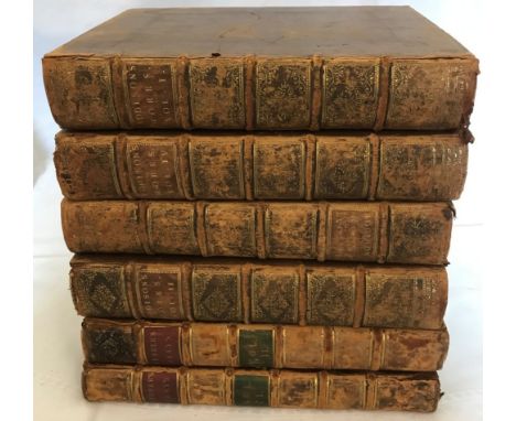 CIBBER (C) Plays, in 2 vols., 1721, 4to, with subscribers list, title with clipped upper corner, some general spotting, calf,