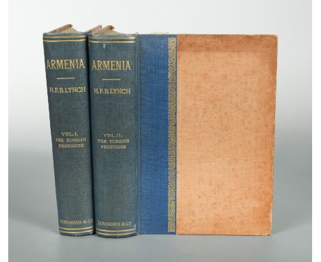 Armenia: Travels and Studies, 2 vols., first edition, London: Longmans &amp; Co 1901, 8vo, frontispieces, maps, plans and pla