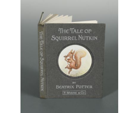 The Tale of Squirrel Nutkin, first edition 1903, 16mo, neat pencil gift inscription to half title dated 1903, small tear to h