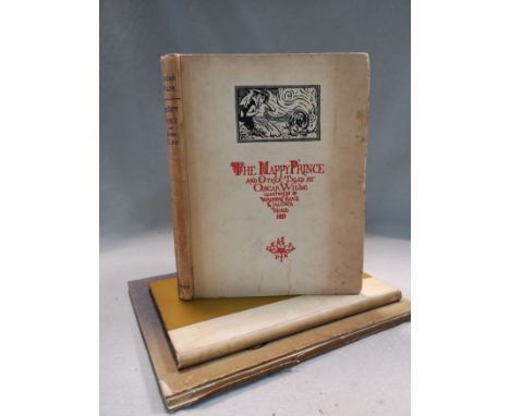 The Ballad of Reading Gaol, 2nd edition 1898; The Happy Prince and other Tales, 2nd edition 1889, light foxing; The Sphinx, p