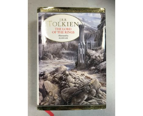 TOLKIEN (J R R) Lord of the Rings, single volume edition, 1991, signed on half title by the illustrator Alan Lee, in dust wra