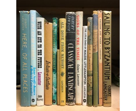 Collection of 10 first editions in dust jackets: Drayneflete Revealed, 1949; The Saracen's Head, 1948; Facades and Faces, 195