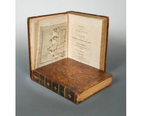 A Journey through Albania ... to Constantinople during the years 1809 to 1810. London: for James Cawthorn 1813, 4to, 2 vols.,