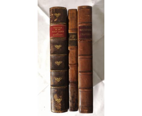 Travels in Syria and the Holy Land. London: John Murray, 1822, first edition, 4to, half title, lithographed portrait frontisp