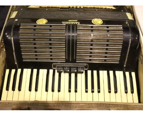 Vintage cased Pancotti Macerat accordian. Not available for in-house P&amp;P, contact Paul O'Hea at Mailboxes on 01925 659133