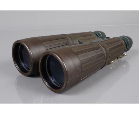 A Pair of Frank Nipole 8 x 56 Binoculars, field 6.5°, 114m/1000m, serial no 6819, body G, some wear, some discoloration, elem