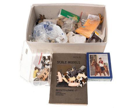 Timpo Models, HM The Queen (1953 issue): comprising a portrait figure of The Queen on horseback, blue box with pictorial labe