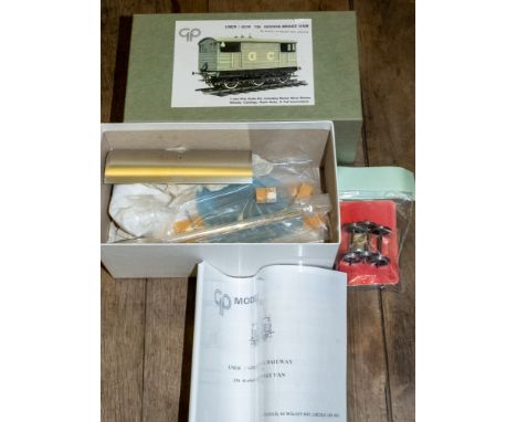 GP Models O gauge LNER/GCR 15 ton Goods Brake Van kit: with instructions in original box (contents unchecked) 