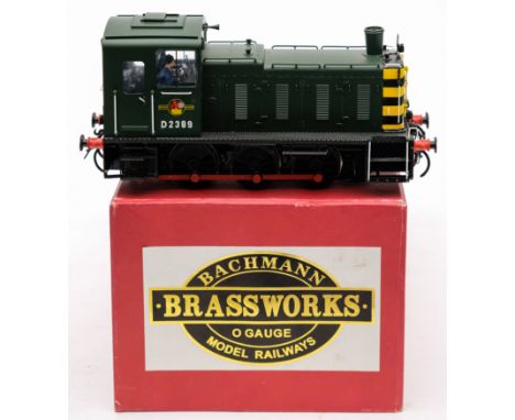 Brassworks Bachmann (SanCheng  China)  O gauge Class 03 0-6-0 Diesel Electric Shunter: BR green, No.D2389, 2 rail,  boxed