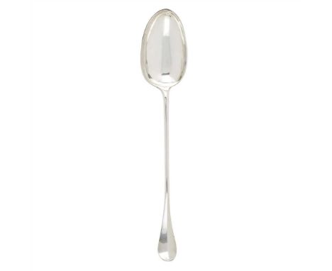 A Scottish George III hash spoon Archibald Ure, Assay Master, Alexander Aitchison, Edinburgh 1766, of Hanoverian pattern, eng