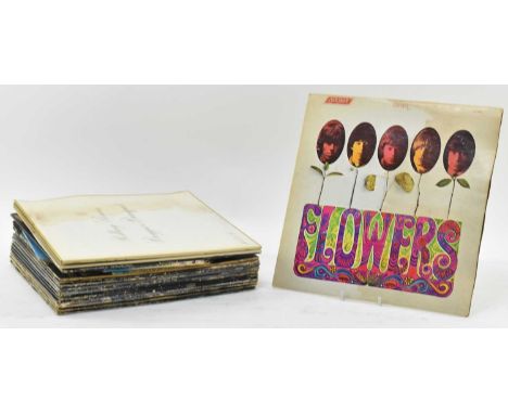 The Rolling Stones - US Originals - a selection of 15+ long play / LP vinyl record albums. The lot comprises Flowers (PS 509)