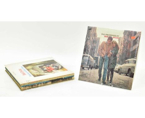 Bob Dylan - US Originals - a selection of nine long play / LP vinyl record albums on the Columbia label. The lot comprises Th
