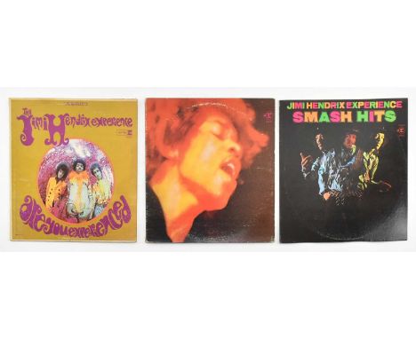 The Jimi Hendrix Experience - US Originals - three Stereo long play / LP vinyl record albums on the Reprise Records label. Th