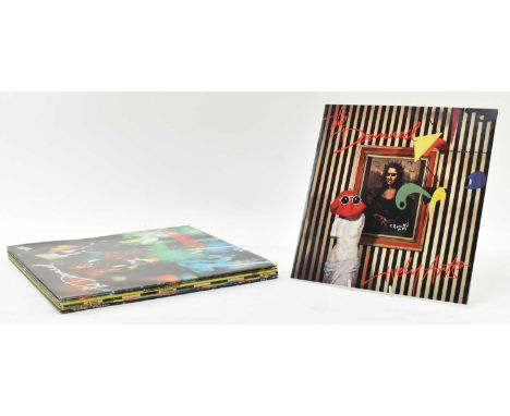 The Damned - a selection of six long play / LP vinyl record albums. The lot comprises Live Shepperton 1980 (Big Beat NED 1) x