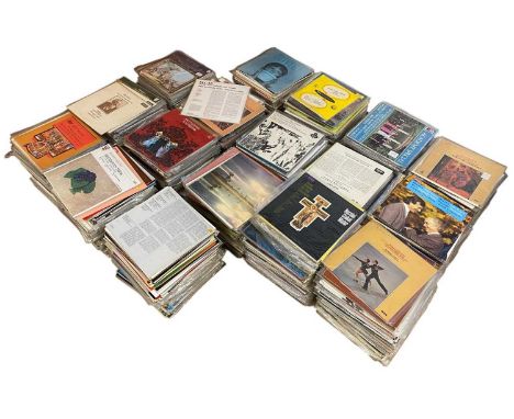 Classical - a large collection of approx 2300 long play / LP vinyl record albums. Composers / performers include Artur Balsam