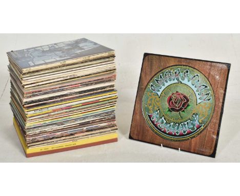 Rock / Pop - a collection of approx 70+ long play / LP vinyl record albums. Artist / bands include The Grateful Dead, The Und