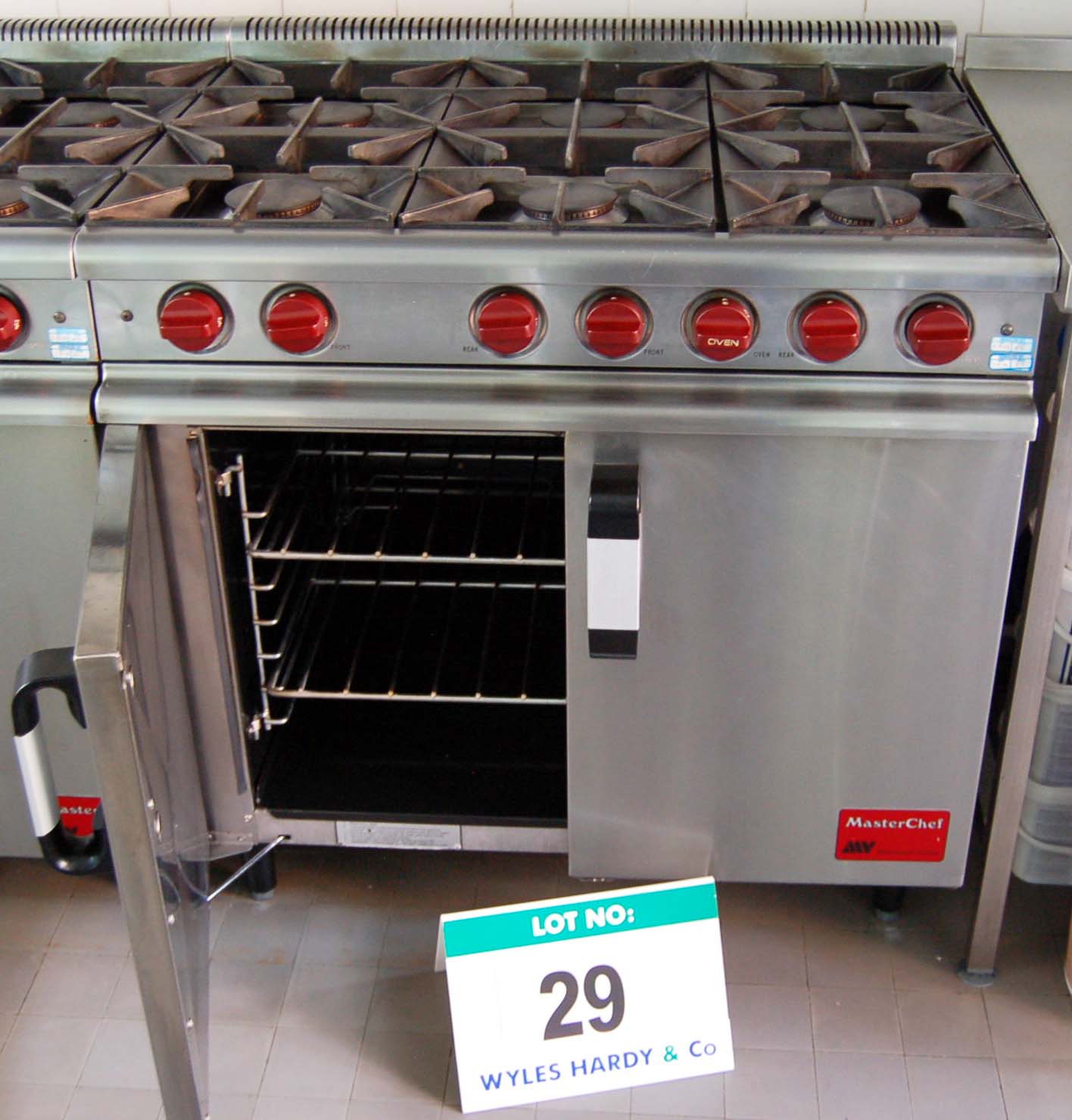 A MOORWOOD VULCAN Masterchef Gas Range Cooker with 6Burner Hob