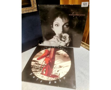 Pair of Kate Bush First Pressing LP Vinyl Recrds inc The Red Shoes