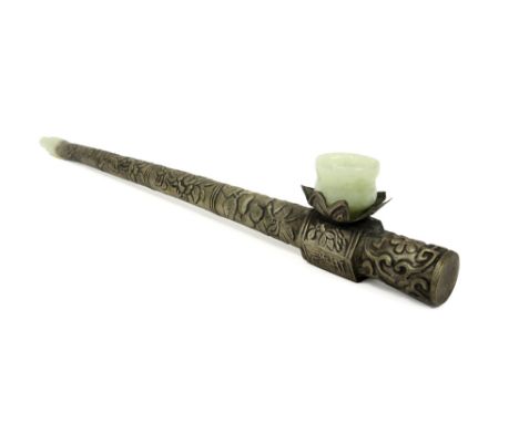 Chinese opium pipe || Chinese opiumpijp  -  lengte : 39 cm 