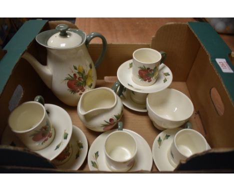 A mid century Wedgwood Covent Garden coffee service