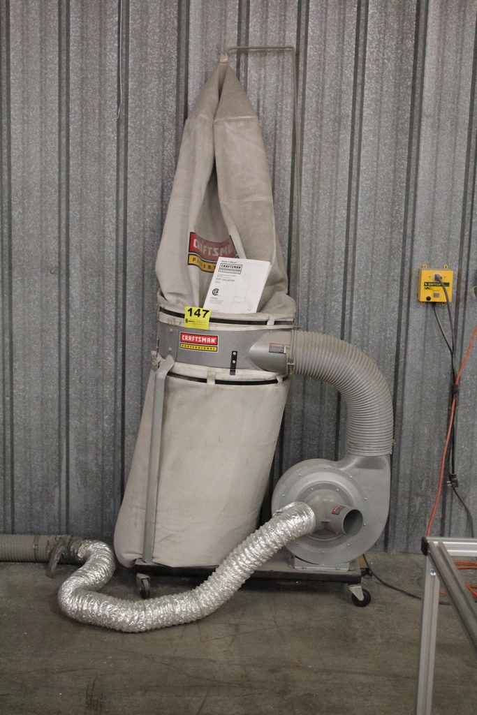 CRAFTSMAN PROFESSIONAL SINGLE BAG PORTABLE DUST COLLECTOR
