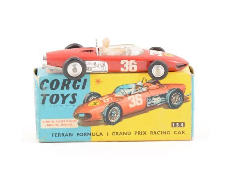 Modern die-cast model cars and vehicles; including Corgi no.154 Ferrari F1 boxed, other models by Lledo, Matchbox, Oxford die
