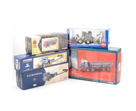 Corgi Classics; a collection of die-cast model vehicles, trucks and lorries , mostly boxed.