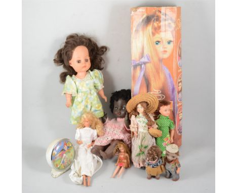 Vintage dolls and toys; Including Sindy's sister Patch by Pedigree, Pippa doll by Palitoy, Barbie dolls by Mattel, other doll