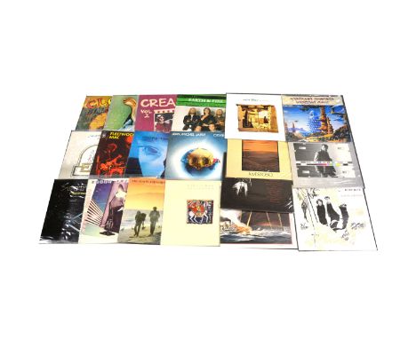 Vinyl LP music records; 1970s and 1980s, Pop, Rock, and Progressive, Camel, Cream, The Enid, Fleetwood Mac,Rob Fripp, Ruby Bl