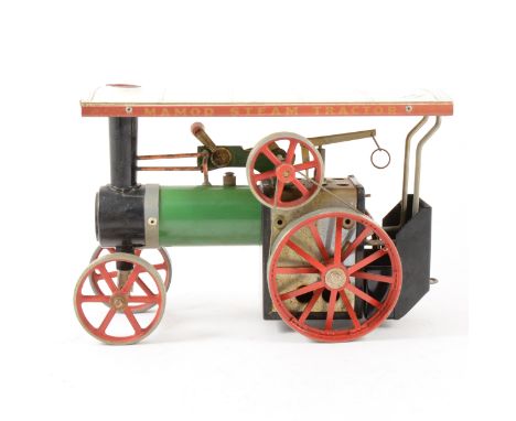 Mamod live steam traction showman's engine; unboxed.