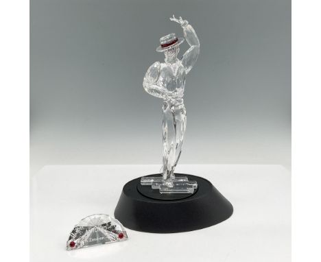Part of the Magic of Dance trilogy. Figure is made of clear and red crystal. 2003 SCS plaque is included. Swarovski backstamp