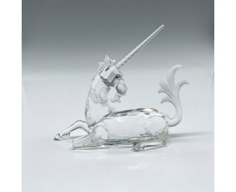 Figure is 1st of the Fabulous Creatures trilogy. Created of faceted clear body, frosted mane, tail, and horn elegantly posed 