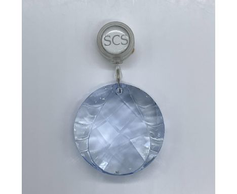 This clear blue crystal ornament was originally a gift for members renewing their membership in 2009 and those just joining t