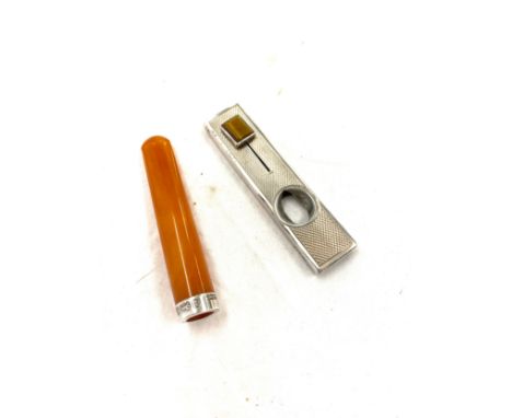 Vintage Cigar cutter and Cheroot holder 