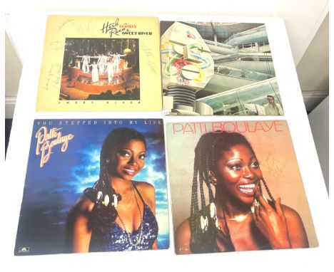 2 Patti Boulaye vinyls, both with signed covers, The Alan Parsons Project - I Robot. Original , The Alan Parsons Project - I 