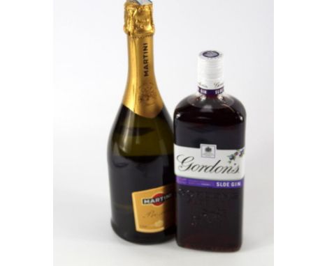A bottle of Gordons Sloe Gin, 70cl.