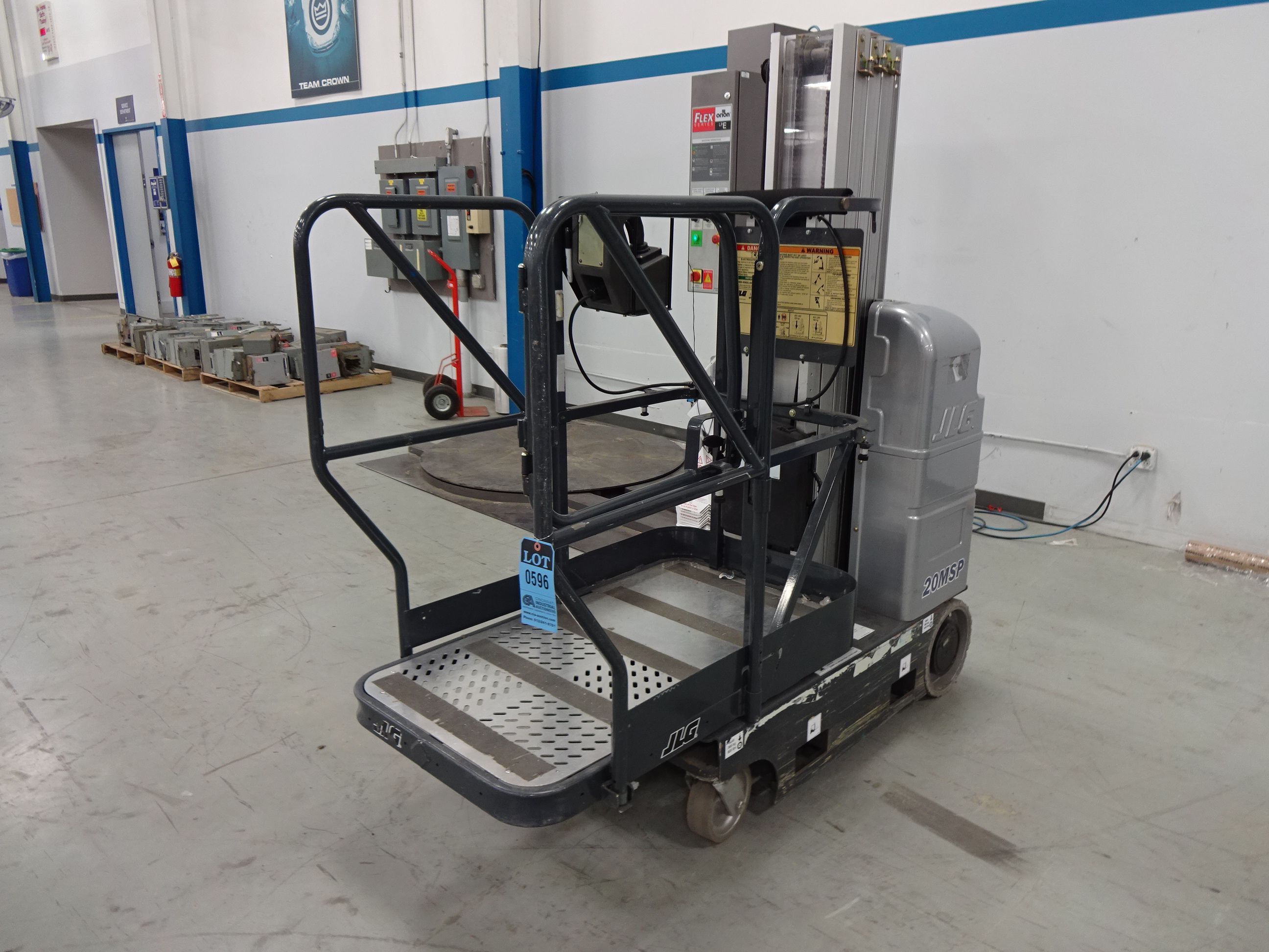 JLG MODEL 20MSP ELECTRIC MANLIFT; S/N 0130011227 (NEW 2008)