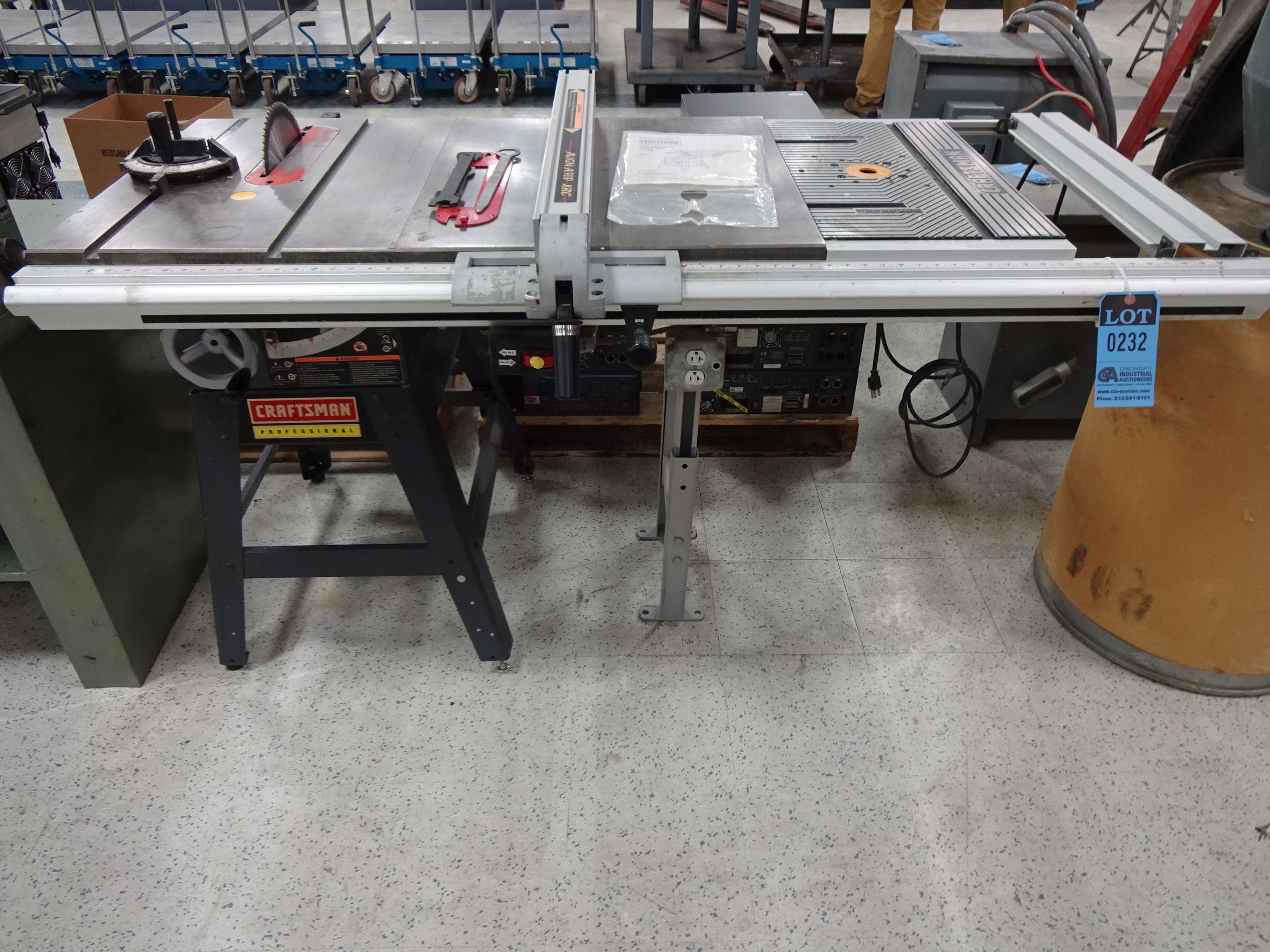 10" CRAFTSMAN MODEL 315.228510 STATIONARY TABLE SAW; S/N P9179.10415