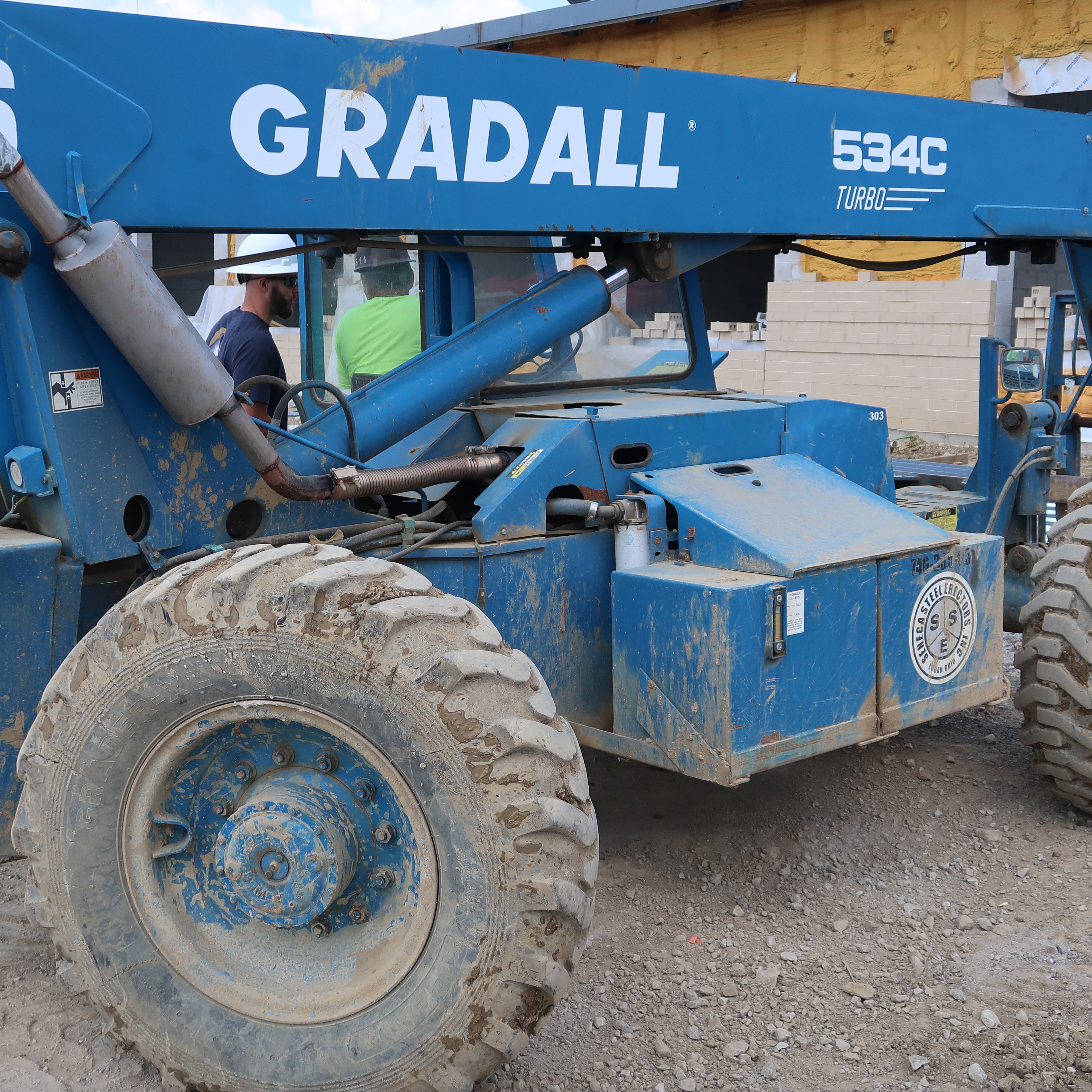 Gradall Material Handler, Model 534 C Turbo, Model 534C642, SN