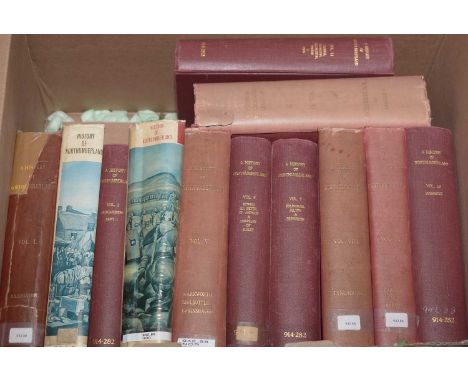 The Northumberland County History Committee History of Northumberland - a composite twelve volume set comprising: ten origina