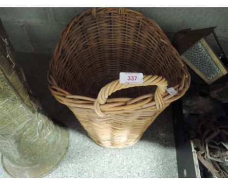 A vintage basket