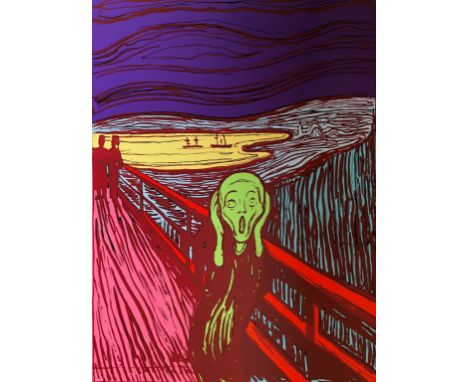 Andy Warhol (1928-1987)(after)The Scream (Sunday B. Morning) (set of three)The complete set of three screenprints in colours,