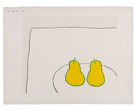 δ William Scott (1913-1989)Lemon Pears (Archeus 49)Lithograph printed in colours, 1974, signed and inscribed 'AP' in pencil, 