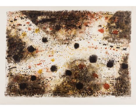 δ Zoran Antonio Mušič (1909-2005)Motif Dalmate (Schmücking 76)Lithograph printed in colours, 1959, signed and dated in pencil