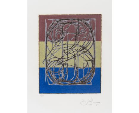 Jasper Johns (b.1930)0-9Lithograph printed in colours, 1967, signed, dated and numbered from the edition of 50 in pencil, on 