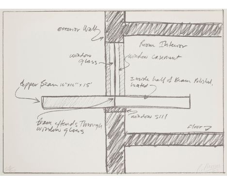 Robert Morris (1931-2018)UntitledLithograph printed in colours, 1973, signed and numbered from the edition of 300 in pencil, 