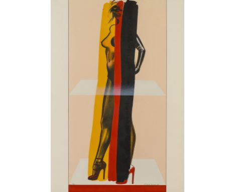 δ Allen Jones (b.1937)Untitled (from Magician Suite) (Lloyd 71d)Lithograph printed in colours, 1976, signed, dated and number