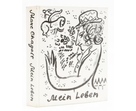 Marc Chagall (1887-1985)Mein LebenA fine first edition copy, 1959, signed, dated and dedicated 'Pour Mon O. Poetsch' in black