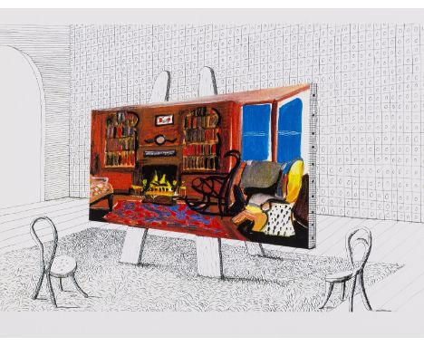 δ David Hockney (b.1937)Things RecentThe book, 1991, with one pigment print in colours, with title-page, text, reproductions 